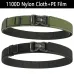 TUSH115cm Buckle Men Tactical Belt 1100Nylon Thickened Double-layer Military Belt for Outdoor Sports Police Duty Shooting Training