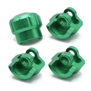 4PCS Upgraded Shock Absorber Metal Protective Cap RC Car Parts for 1/8 1/7 Universal Model Accessories