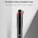 WOT120PS Aluminum Alloy Air Pump High-Pressure Power UFrench Nozzle Waterproof 68g Lightweight for Bike Football