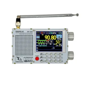TEF6686 Radio High Sensitivity Full Band FM AM LW MW SW Shortwave ESP32 RDSWave Radio