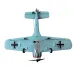 QF013 FW-190 Brushless 350mm Wingspan 2.4GHz 4CH 6-Axis Gyro One Key Aerobatics EPP RC Airplane Fixed Wing Warbird RTF