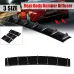 3pcs Set Spoiler General Shark Fin Kit Three-Section Universal Car Rear Bumper Lip 7-Fin Diffuser Anti-Collision for BMW E60 E46 E90 F10 for Audi A4 B8 A6