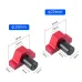 RUITOOL Aluminium19mm 20mm MFT Workbench Hole Bench Dog Clamp Non-slip Table Stopper for Woodworking DIY Project