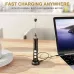 1200mAh Handheld Electric Egg Beater Coffee Milk Frother 3 Speeds Cordless Rechargeable Electric Milk Frother Handheld Foam Maker for Cappuccino Hot Chocolate