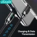USAMS SJ742 100W Type-C to Type-C Digital Display Cable PD Fast Charging Data Transmission Thickened Copper Core Line 1.2M Long for iPhone 16 16 Pro 15 Pro Max for Samsung Galaxy Z Flip6 for Xiaomi MIX Fold4