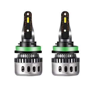 H1 / H4 / H7 / H11 / 9005 Pair 6500K Car  LED Headlights Super Bright 100W Car LED Headlight Bulbs IP68 Waterproof 13800LM