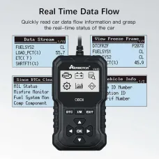 V410 ELM327 Car Fault Diagnostic Tool Automobile OBD2 Scanner Car OBD2 Code Reader ELM327 Multi-language 9 Standard OBDII/EOBD Protocols