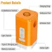 157SD Air Pump LED Light USB Rechargeable Quick Inflate for Pool Floats Bed Air Mattress Swimming Ring