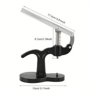 Professional Watch Repair Tool Kit 12pcs Watch Case Press 18mm to 50mm Alloy Material for Quartz Mechanical Watch Maintenance Assembly Required