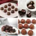 4PCS Food-Grade Silicone Material Chocolate Molds Set Rose Flower Heart Chocolate Mould Waffle Candy Ice Cube Jelly Handmade Soap Cake Decoration Baking Mold