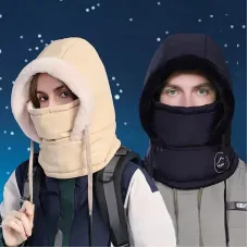 XANECold Weather Windproof Ski Visor Winter Breathable Thermal Face Mask Scarf Helmet Hood Cycling Neck Warmer for Hiking Riding Skiing