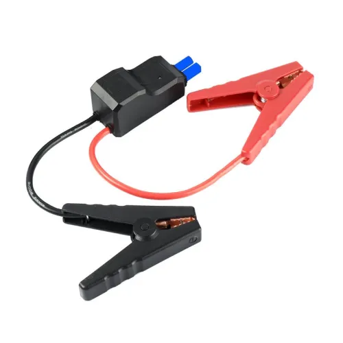 Smart Clamp 650A Emergency Power Smart Jump Start Clamps Emergency Power Supply Intelligent Starting Electric Clamp Car Battery Ignition Connection Wire Clamp