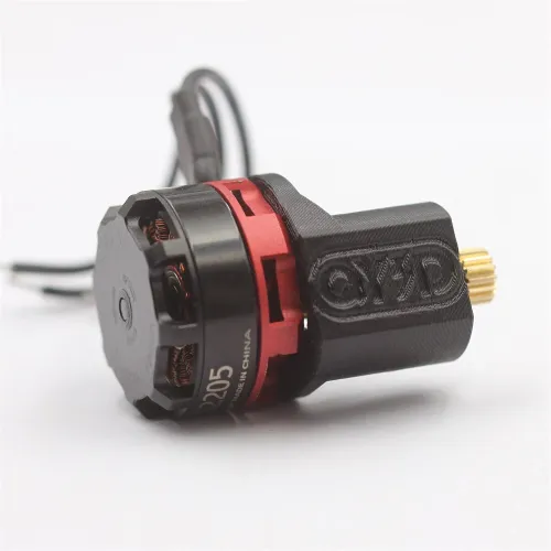 QY3D Upgraded Brushless Motor 2205 2300KV 40A ESC Parameter Tuner Conversion Seat Set for FMS FCX24 Power Wagon Smasher Chevrolet K5 1/24 RC Cars Vehicles Models Parts