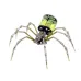 NIKOLATOY Mechanical Spider Model DIY Assembly Kits Science Toy LED Light Creative Desktop Ornaments