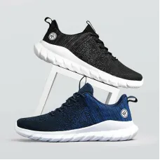 FREETIEVA Shock Absorption Running Shoes Breathable Comfortable Men's Sneaker Lightweight Casual Sport Shoes