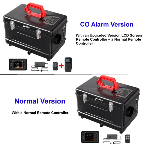 HCALORY TC2S 8KW Diesel Heater 5L Toolbox Compact 2S Portable Diesel Air Heater 12V/24V All in One Fast Heating with App Control Altitude Mode and Automatic Start and Stop for RV Garage Camper 2025 Upgraded