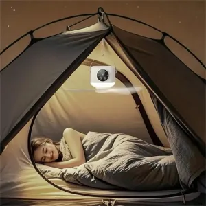 IPRee 2 in 1 Portable Fan Camping Light 3600mAh Rechargeable Outdoor Camping Tent Fan New Remote Control Household Ceiling Fan Lighting