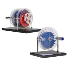 STARPOWER Single Stage Multi-stage Steam Engine Turbine Model Physics Experiment Science Discovery Production Invention Gift Collection Toys