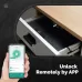 MOES Tuya bluetooth Smart Cabinet Lock App Remote Control IC Card Keyless Entry Unlock Door Locker 250 Users Auto Lock Smart Home Security for Wood Glass Furniture Drawer