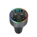 T69 bluetooth V5.0 FM Transmitter Dual 20W PD Car Charger 9 Colors Backlit Light Digital Display Hands-free Calls Voice Control MP3 Music Player Car Kit