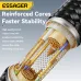 ESSAGER ES-X70 5A 100W USB-A/Type-C to Type-C/iP Digital Display Cable Fast Charging Data Transmission Tinned Copper Core Line 0.25M/1M/2M Long for iPhone 16 16 Pro 15 14 13 for Huawei Pura X for Xiaomi 15 Ultra for Samsung Galaxy S25 Ultra