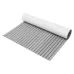 120x240cm Grey and Black EVA Foam Faux Teak Sheet Boat Yacht Synthetic Teak Decking Pad