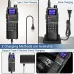 Baofeng UV-5RH 10W Tri-band Walkie Talkie 3800mAh Type-C Rechargeable Wireless Copy Frequency Handheld Two-way Radio