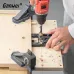 Ganwei Woodworking Drilling Jig Locator CNC Aluminum 3-in-1 6mm 8mm 10mm Dowel Holes 12mm 15mm Cam Lock Holes Adjustable Scale Side Clamp Precision Drill Guide Cabinet Hardware Joinery Jig Furniture Assembly