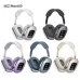 AKZ MAX600 Wireless Headset Bluetooth Headphones HiFi Bass Driver 3D Stereo Low Latancy Digital Display Screen Headset