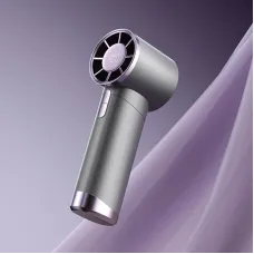 IPRee Portable Handheld Fan 1-100 Speeds Adjustable Turbo Mini Fan with LEDisplay Rechargeable Ice Cooling Metal Shell Personal Fan