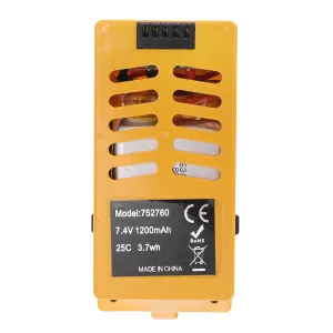 YXZNRC F06 2.4G 6CH RC Helicopter Spare Parts 7.4V 1200mAh Battery