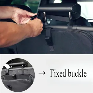 Car Hanging Charging Gun Storage Bag Vehicle Interior Accessories Portable Car Cable Organization Large Capacity Water Resistant Adjustable Strap Storage Case