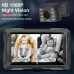 HD 1080P 4.3 Inch Car Rear View Monitor IPS Screen Night Vision 150 Degree Wide Angle Waterproof Camera Rearview System Auto Switching PAL NTSC Adjustable Brightness