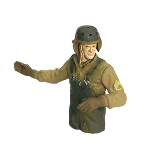 COOLBANK HLC-0003 American Tank Commander Helmet 1938 RC Car Decoration Parts