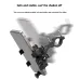 BENGGUO Aluminum Alloy Bike Phone Mount Quick Release Shock-absorbing Anti-slip Universal Motorcycle Handlebar 360 Rotation Phone Holder