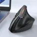 M820 Ergonomic Vertical Wireless Mouse 800-1600DPI 2.4G/bluetooth Dual Mode Rechargeable Mute Mice for PC Laptop Computer