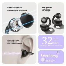 Edifier Comfo Clip Q OWS Earbuds Wireless bluetooth 5.4 Earphone 12mm Titanium-plated Composite Diaphragm Unit AI Call Noise Cancelling 32H Playback Low Game Delay Sports Headphones