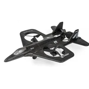 LH-X66 WiFi FPV Gravity Sensor EVA Fighter with HD Camera Gliding Hovering 360 Roll Turbofans Motors 2.4G RC Remote Control Drone Airplane Quadcopter Stunt Glider RTF