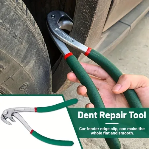 Car Edge Repair Tools Pliers Auto Body Metal Paintless Dent Repair Tool for Wheel Eyebrow Flat Hole Pliers Universal Application