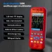 BSIDE O9 2*50MHZ Dual Channel 3in1 Oscilloscope Multimeter Signal Source 3.98inch TFT Display Oscope Meter Handheld Oscilloscope 250MSa/s Sampling Rate with Waveform Save and View Function