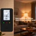 4 in 1 Gas Alarm Methane Carbon Monoxide Temperature Humidity Monitor High Decibel Warning LCD Display Plug and Play Safety Device