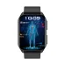 M3 1.95-inch HD Screen ECG AI Voice Assistant bluetooth Call Heart Rate Blood Pressure Blood Oxygen Blood Glucose Monitor Sleep Monitoring Body Composition Analysis Uric Acid Lipids Detection Met HRV Function Multi-sport Modes IP67 Waterproof Smart Watch