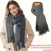 TENGOO USB Charging Heated Scarf 3 Level Temperature Control Soft Warm Winter Heating Warm Neck Wrap for Women Men