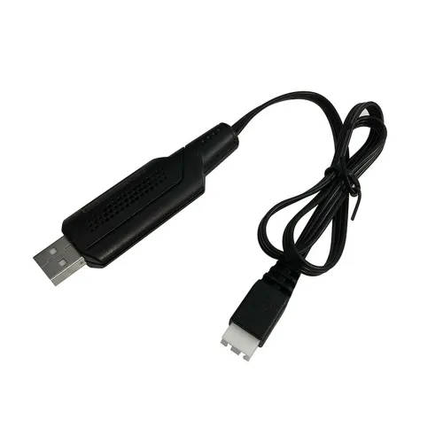 Xinlehong Q901 Q902 Q903 1/16 RC Spare 7.4V Battery Charger USB Charging Cable DJ04 Car Vehicles Model Parts