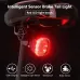 BIKIGHSmart Sensing Brake Bicycle Taillight 6 Lighting Modes Waterproof Type-Charging Bike Rear Light for MTB Night Riding Warning Safety