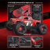 UDIRC 1610 PRO RTR 1/16 2.4G 4WD 65km/h Brushless RC Car LED Light Full Proportional Off-Road Climbing Truck High Speed Large Foot Remote Control Vehicles Models Oil Filled Shocks Metal Dogbone Toys