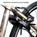 XANEBike Lock Bicycle Horseshoe Claw Anti-Theft Lock Password General Road MTB Alloy Steel Bicycle Lock
