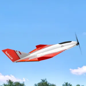 RadioLink Turbot D460 Scale Model 480mm Wingspan EPP 4KM Control Distance 1600KV Brushless Motor RC Airplane Fixed Wing PNP/RTF Gyroscope Assist for Beginners