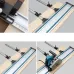 Wnew Track Saw Circular Saw Parallel Rail Guide System for Repeatable Cuts Woodworking Track Saw Guide Rail Joining Set for Makita Festool Guide Rail