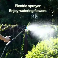 Battery Powered Sprayer Garden Sprayer Electric Plant Rechargeable Sprayer Ergonomic Handle 3 Nozzles for Garden Versatile